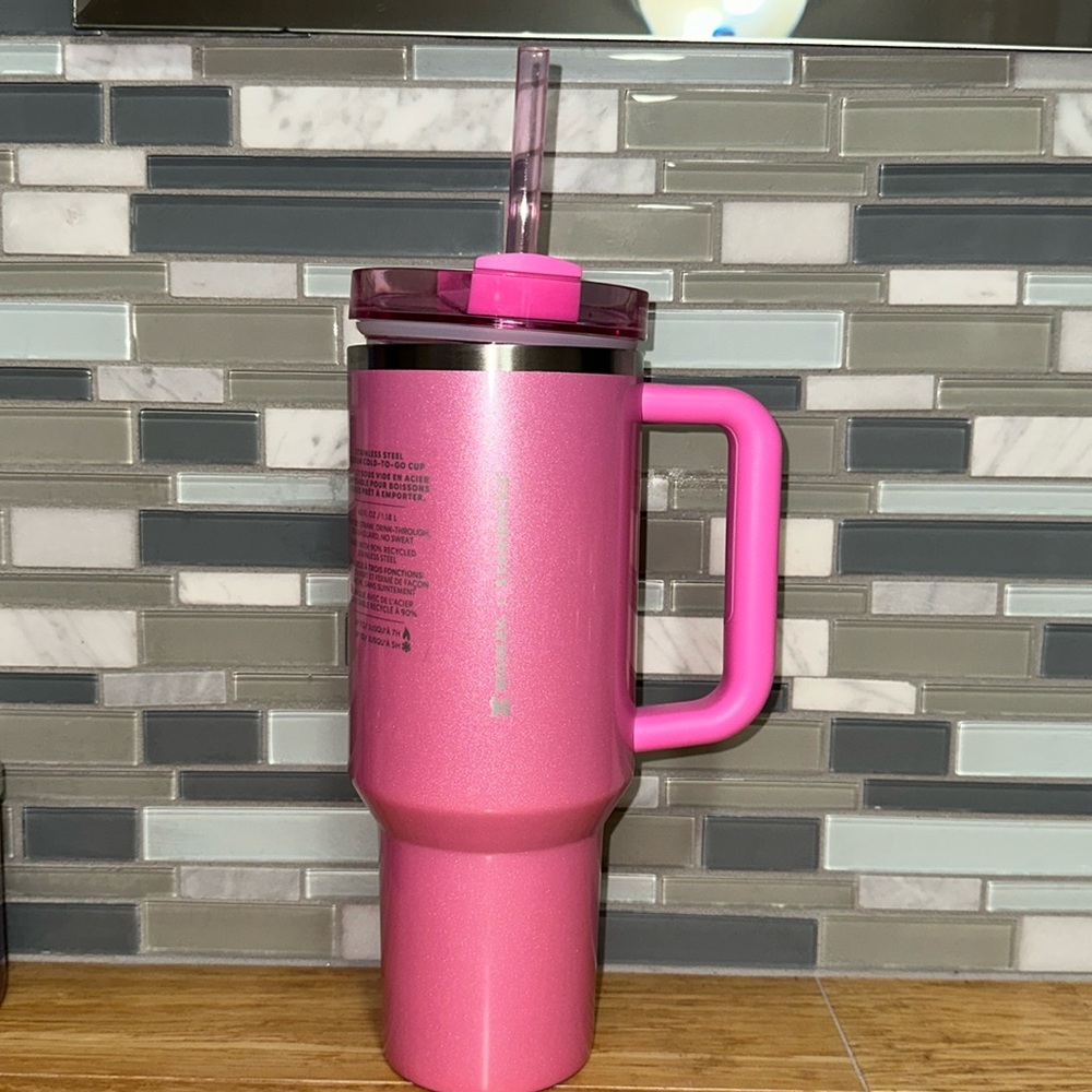 Pink Starbucks x Stanley cup